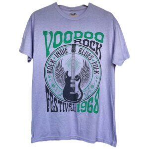 Call Your Mother Vintage Voodoo Rock Festival 1968 Graphic T-Shirt M Print Tee